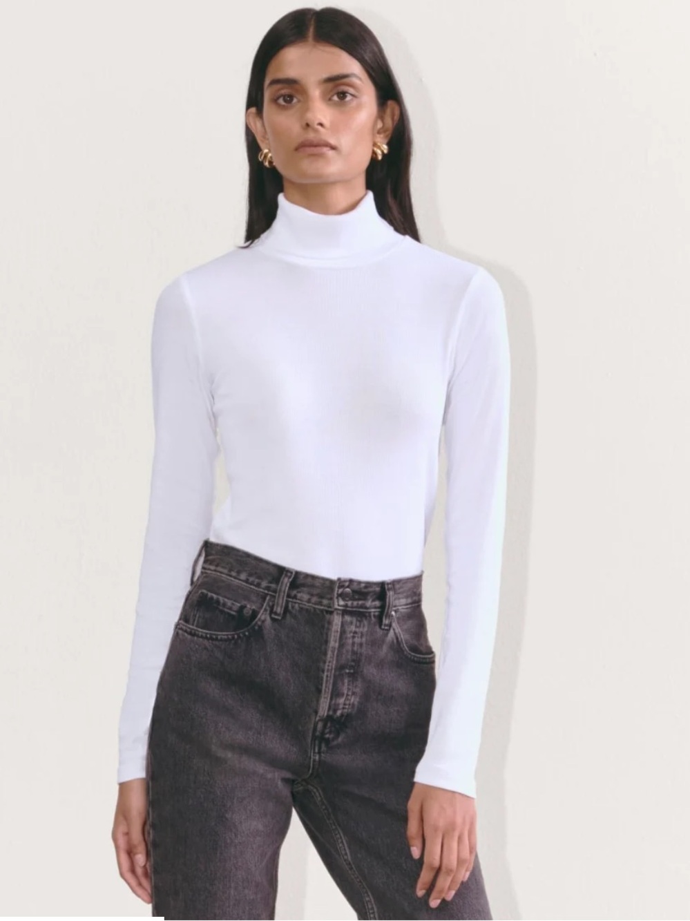 EVERLANE THE LUXE RIB TURTLENECK